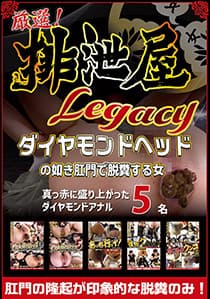 厳選！排泄屋LEGACY　ダイヤモンドヘッドの如き肛門で脱糞する女【チャプター対応】