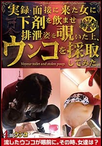 実録・面接に来た女に下剤を飲ませ排泄姿を覗いた上、 ウンコを採取してみた。７