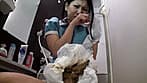コスプレ好きインテリ才女 片付けられない女子大生の汚部屋と激臭太便生活 サンプル画像 11