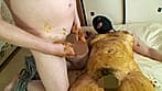 肥溜め夫婦の特盛！ 大量脱糞SEX サンプル画像 19