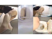 盗撮 便所駆け込みOL パンティずらし下痢便 4 ～嘆きの洋式便所編～ サンプル画像 4