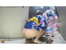 追跡撮 浴衣美人 緊急うんこ サンプル画像 4