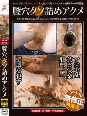 膣穴クソ詰めアクメ
