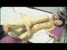 熟娘塗糞レズ サンプル画像 3