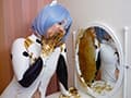 新世紀ウンコゲリヲン 食糞レイ 排泄編 写真集01 サンプル画像 4