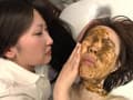 エステでうんこ顔騎レズ サンプル画像 10