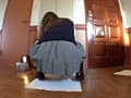 女子○生の自画撮りウンコ全力脱糞3 サンプル画像 10