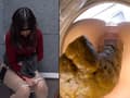 「うしろ向いてくださいっ！」 止まるエレベーター 非常用トイレ緊急うんこ６ サンプル画像 2