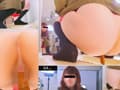 鏡を見ながらのウンコ 恥態鏡覗糞姿22 サンプル画像 2