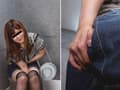 「うしろ向いてくださいっ！」 止まるエレベーター 非常用トイレ緊急うんこ８ サンプル画像 1