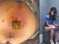 「うしろ向いてくださいっ！」 止まるエレベーター 非常用トイレ緊急うんこ８ サンプル画像 6