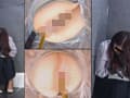 「うしろ向いてくださいっ！」 止まるエレベーター 非常用トイレ緊急うんこ11 サンプル画像 7