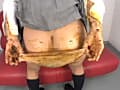自分の糞を膣にパンパンに詰め込んでオナニー2 サンプル画像 9