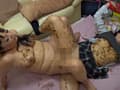 娘の体に脱糞、スカトロ熟娘レズ サンプル画像 9