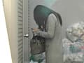 トイレまで我慢できずに脱糞放尿 サンプル画像 11