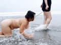 完全野外鬼●志願 マゾ女萌絵 インモラル海岸 サンプル画像 7