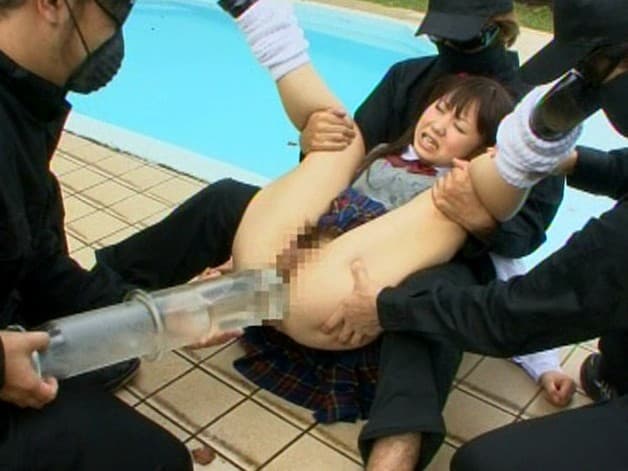 女子校生浣腸ぶっこみ10人隊 サンプル画像 4