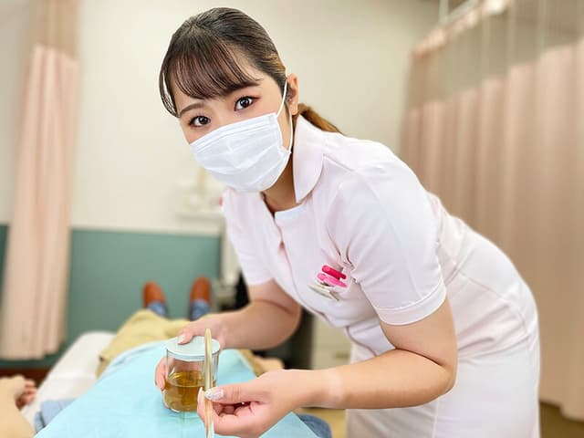 【VR】 美人歯科衛生士がスカトロ治療 脱糞デンタルクリニック 花咲あいら サンプル画像 2