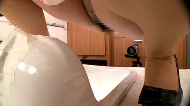 素人ナンパトイレ号がゆく 外伝 人妻プレミアうんち 2 夫には見せられない！極上ミセス初脱糞 サンプル画像 15