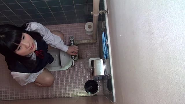 女子校生トイレうんこ盗撮映像集 サンプル画像 18