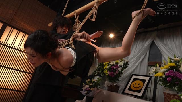 拷問通夜 罰当たり喪服の女 塩見彩 サンプル画像 8