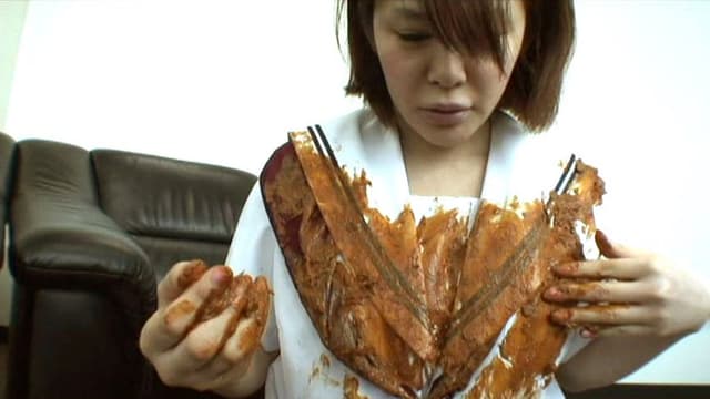 塗糞ハラスメント 着衣糞まみれ臭恥 サンプル画像 4