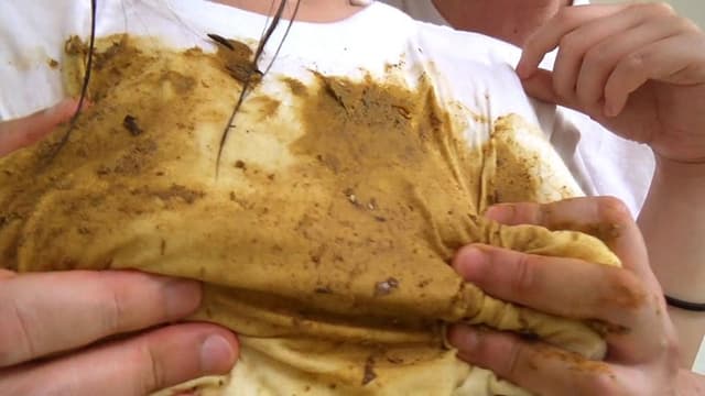 塗糞ハラスメント 着衣糞まみれ臭恥 2 サンプル画像 9
