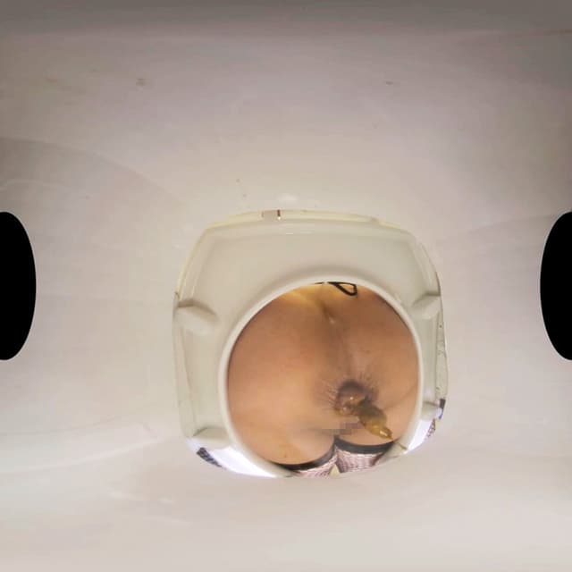 【VR】【VR高画質】M男を人間便器にして楽しむゲロスカ女子倶楽部 妖湖女王様 サンプル画像 7
