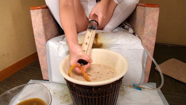 不潔汁 三種混合浣腸 サンプル画像 8