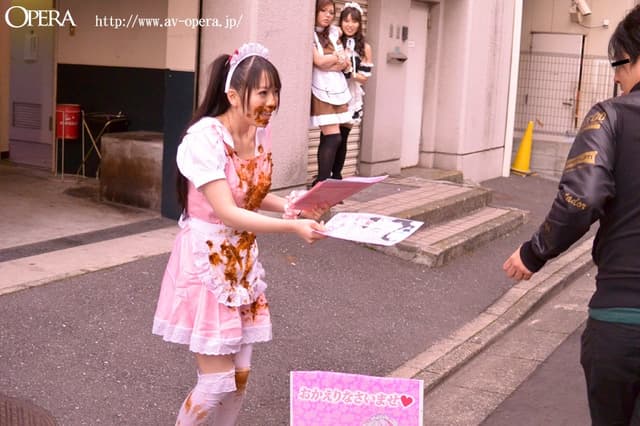 まじスカ メイド 糞狂いアナルレズ乱交 サンプル画像 4
